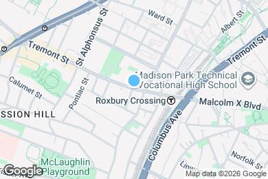 Map image of the property - 1466 Tremont St