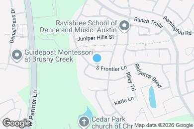 Map image of the property - 704 S Frontier Ln
