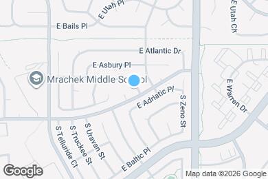 Map image of the property - 18160 E Asbury Dr
