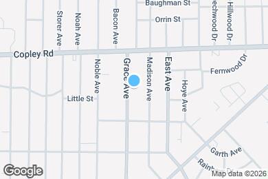 Map image of the property - 573 Grace Ave