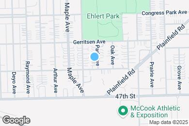 Map image of the property - 4536 Park Ave