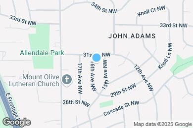 Map image of the property - 3030 16th Ave NW