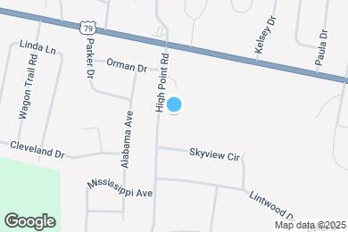 Map image of the property - 421 High Point Rd