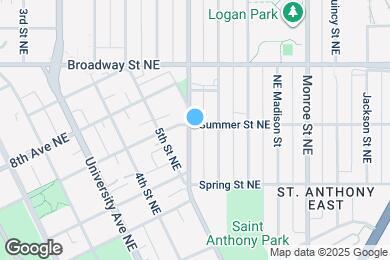 Map image of the property - 657 Washington St NE