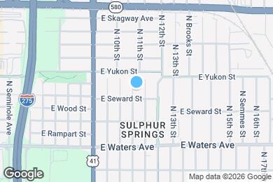 Map image of the property - 8605 N Alaska St