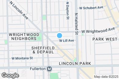 Map image of the property - 862 W Lill Ave