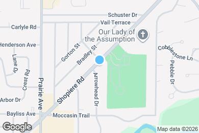 Map image of the property - Arrowhead Pointe Apartments