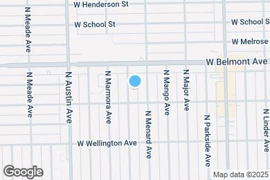 Map image of the property - 3121 N Monitor Ave