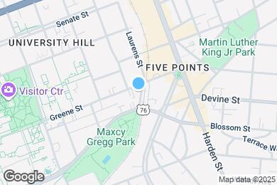 Map image of the property - 717 Laurens Street