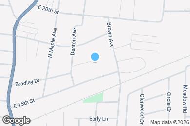 Map image of the property - 745 Bradley Dr