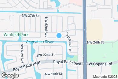 Map image of the property - 5980 NW 24th Ct