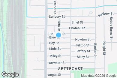 Map image of the property - 7952 Blue St