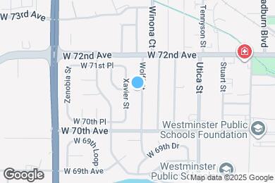 Map image of the property - 7101 Wolff St