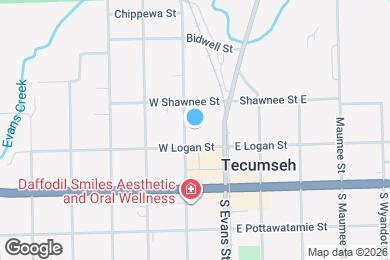 Map image of the property - 206 N Pearl St