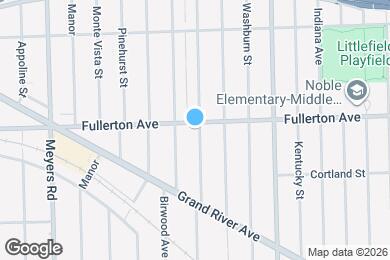 Map image of the property - 12365 Griggs St