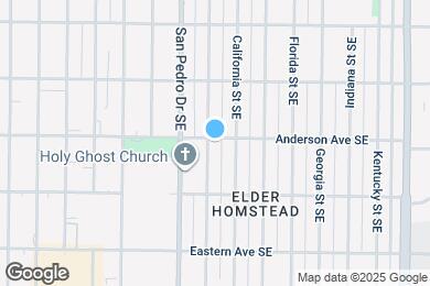 Map image of the property - 900 Arizona St SE