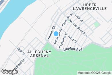 Map image of the property - 5135 Carnegie St