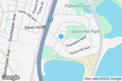 Map image of the property - 168 Savin Hill Ave