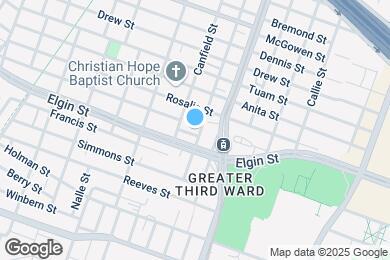 Map image of the property - 3204 Napoleon St