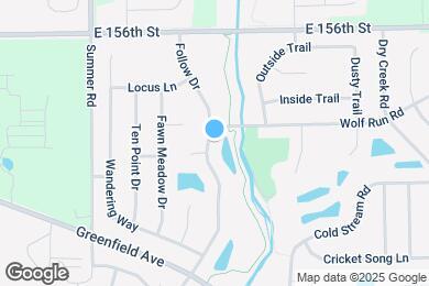 Map image of the property - 15412 Follow Dr