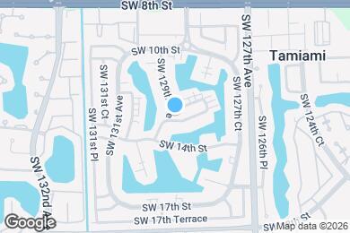 Map image of the property - 12881 SW 12th Ter