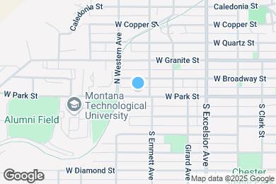 Map image of the property - 1119 W Park St