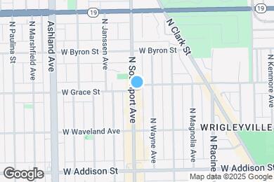 Map image of the property - 3761 N Southport Ave