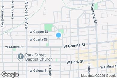 Map image of the property - 632 W Quartz St