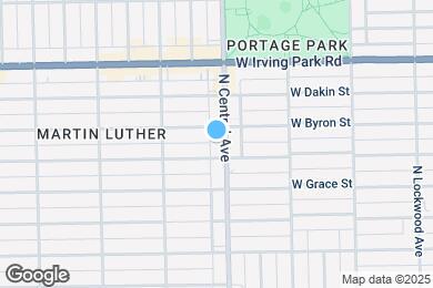 Map image of the property - 3842 N Central Ave