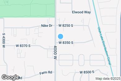 Map image of the property - 3954 W 8350 S