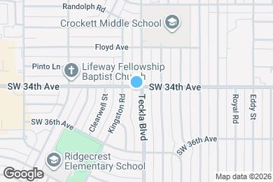 Map image of the property - 3400 Teckla Blvd