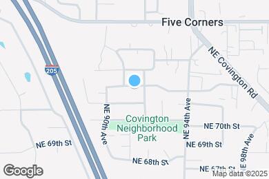 Map image of the property - 9111 NE 73rd St