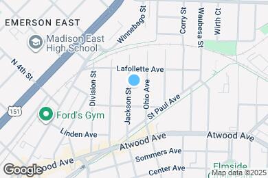 Map image of the property - 157 Jackson St