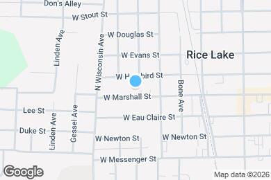 Map image of the property - 503 W Marshall St