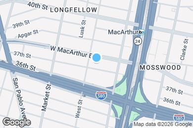 Map image of the property - 724 37th St