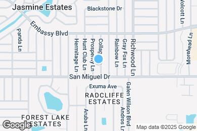 Map image of the property - 9025 Collage Ln