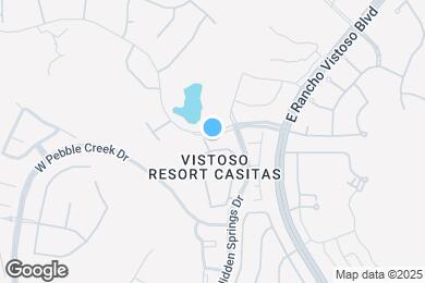 Map image of the property - 655 W Vistoso Highlands Dr