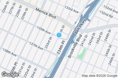 Map image of the property - 135-01 234th St