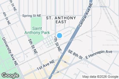 Map image of the property - 215 7th St NE