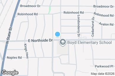 Map image of the property - 472 E Northside Dr
