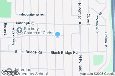 Map image of the property - 2406 Roxbury Rd