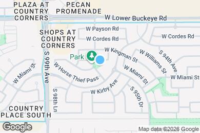 Map image of the property - 9705 W Florence Ave
