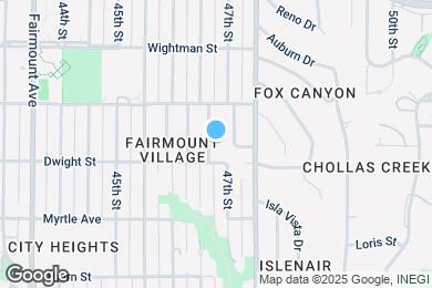 Map image of the property - 3629 47th St