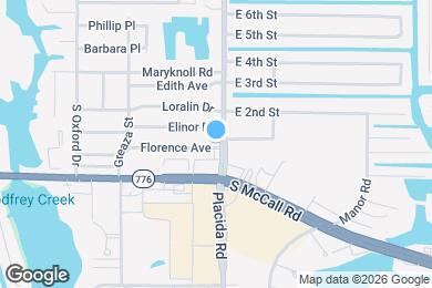 Map image of the property - 1796 Florence Ave