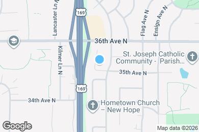 Map image of the property - 3542 Independence Ave N