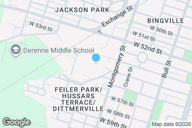 Map image of the property - Allen Apartments