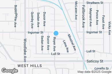Map image of the property - 22957 Stagg St