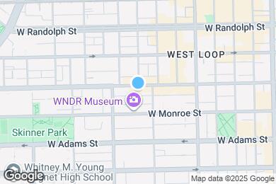 Map image of the property - 1131 W Madison St