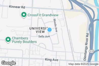 Map image of the property - 1710 Hess Blvd