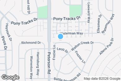 Map image of the property - 2990 Frazier Ln